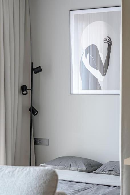 Апартаменты Cozy Japanese Oasis With Balcony, Gramophone, Netflix Вильнюс Экстерьер фото